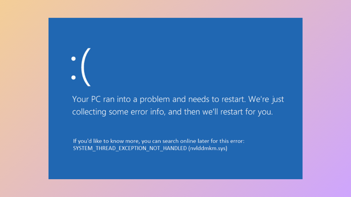 Comment corriger l'exception du thread système non géré Erreur d'écran bleu sur Windows 11