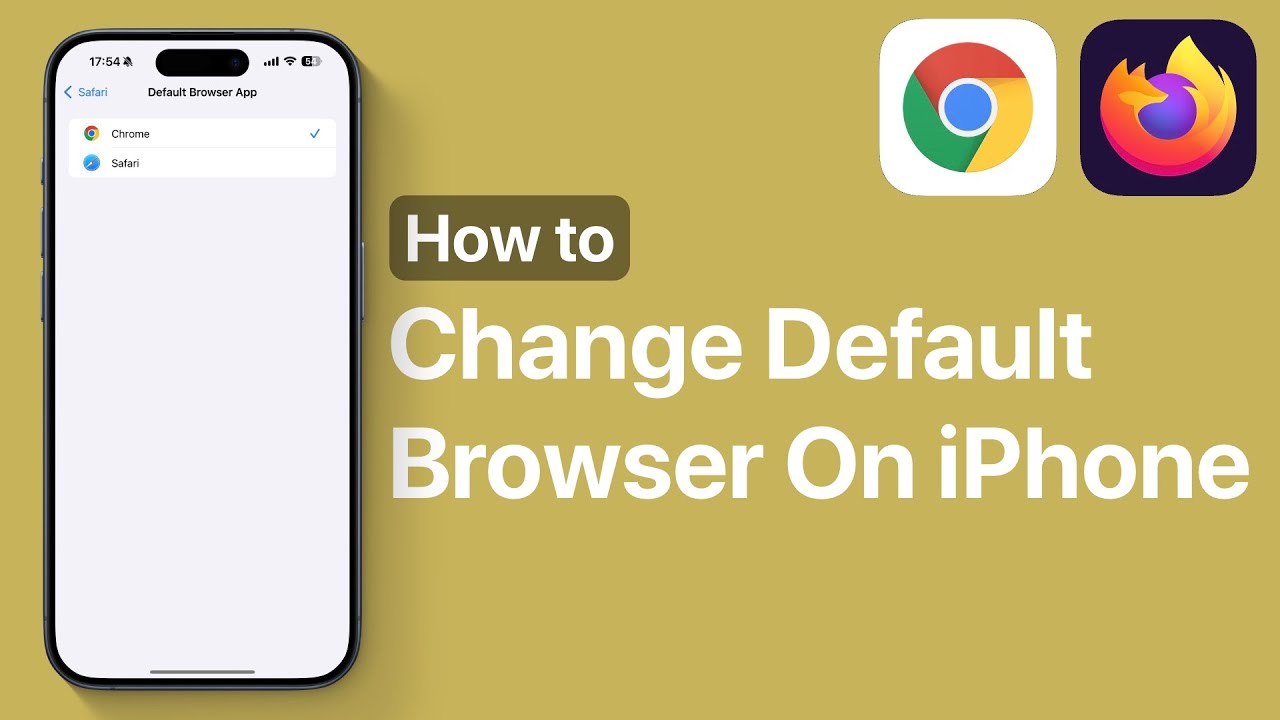 Comment définir Chrome ou Firefox comme navigateur par défaut sur iOS