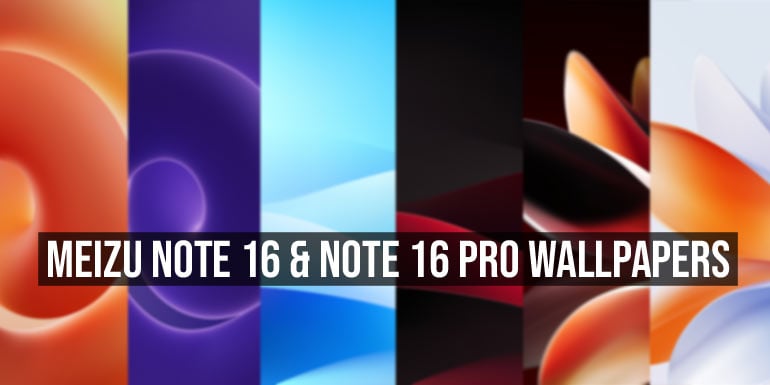 Meizu Note 16 &amp; Note 16 Pro Stock Wallpapers 
