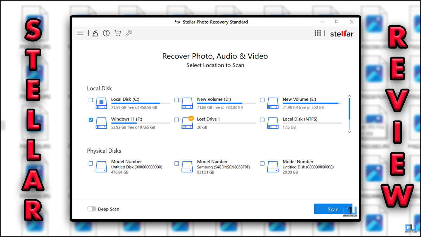 Récupération de photos stellaires: une solution d'arrêt pour récupérer vos photos et vidéos supprimées