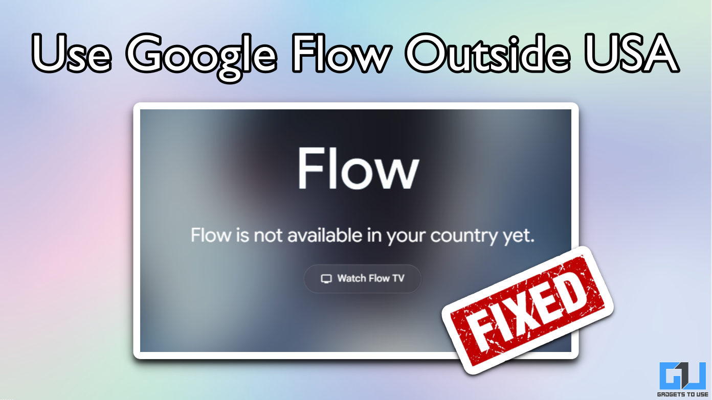 Utilisez Google Flow pour créer des vidéos à partir d'images en dehors des États-Unis