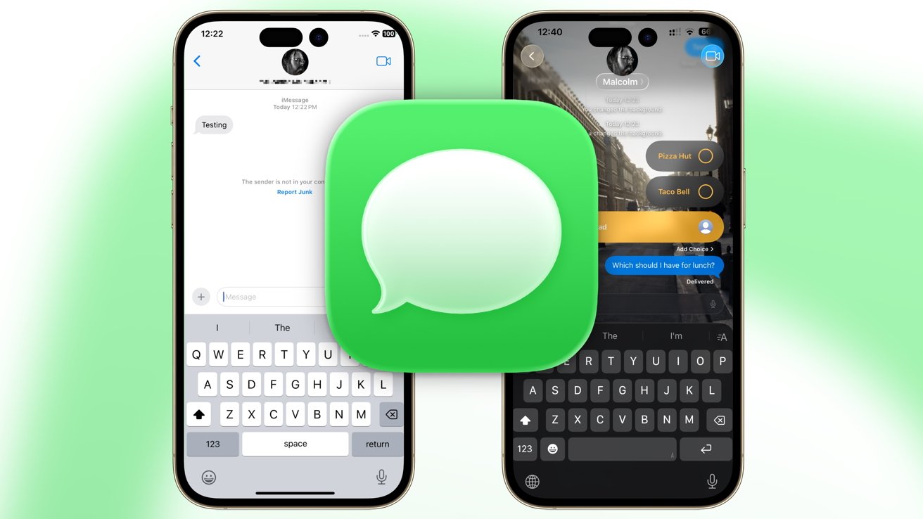 Messages iOS 26 vs iOS 18: Modifications ludiques et utiles