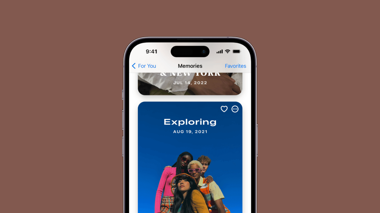 Comment ajouter ou supprimer des photos / vidéos d'un mémoire sur iPhone