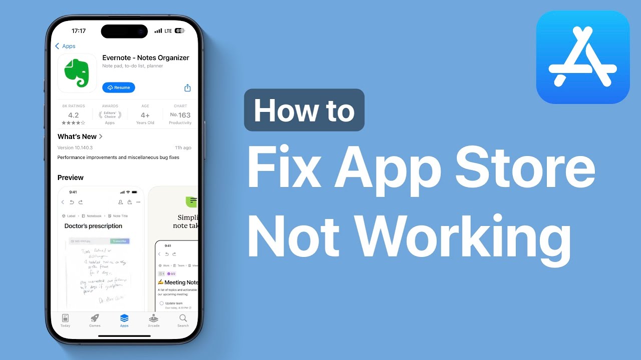 Comment réparer l'App Store ne fonctionnant pas sur iPhone