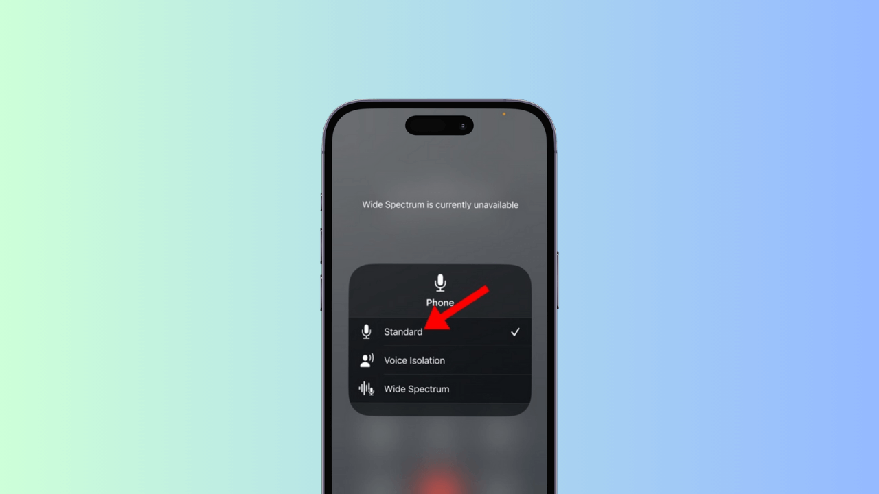 Comment activer l'isolement vocal sur iPhone