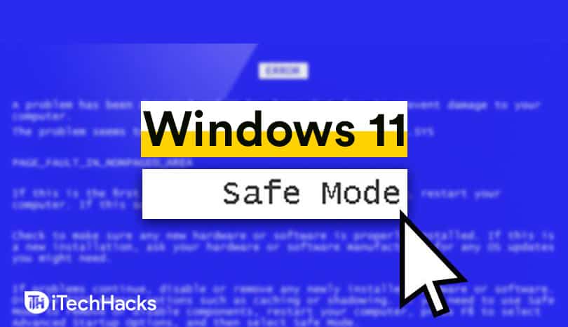 Comment démarrer Windows 11 en mode sans échec