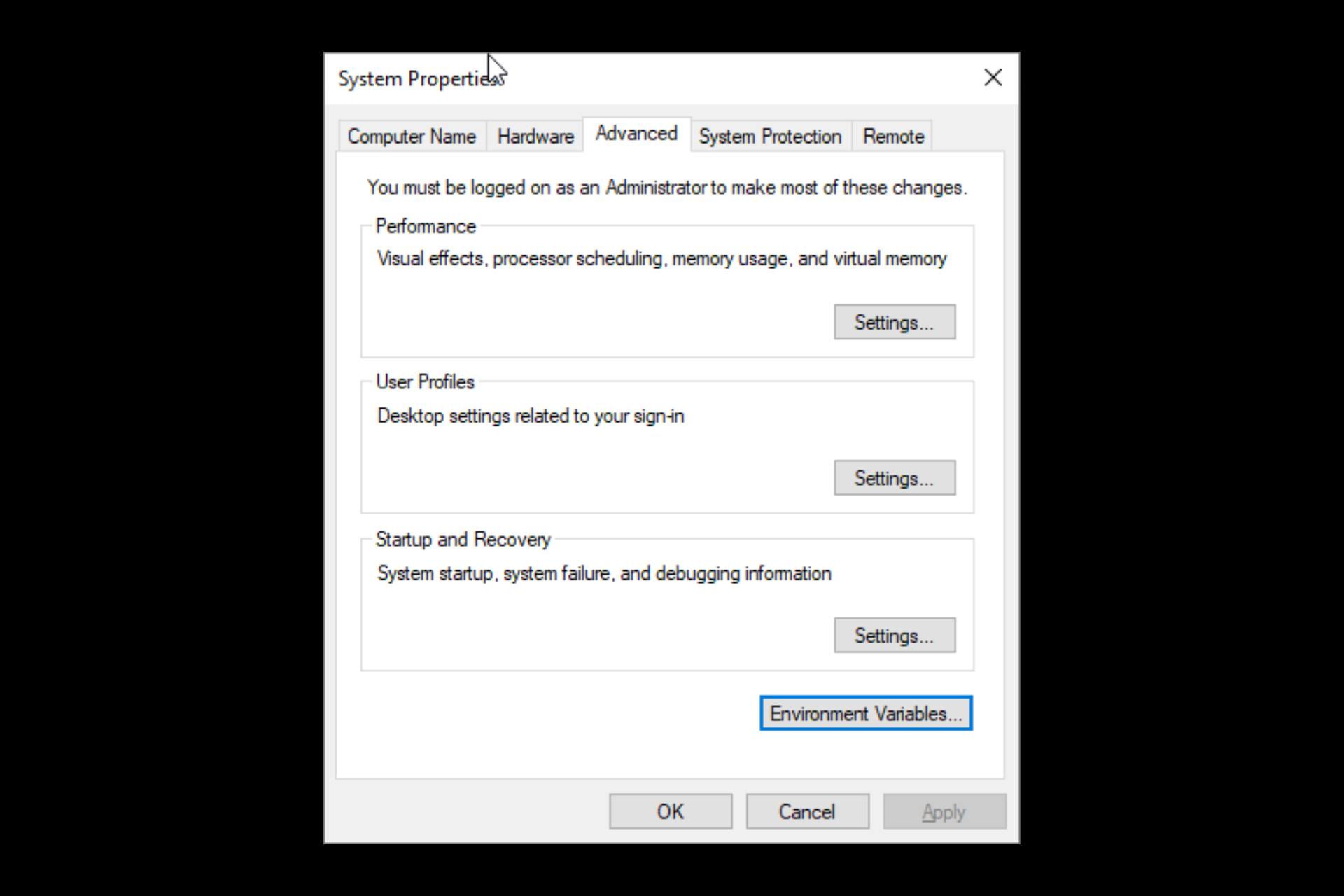 8 façons d'afficher les paramètres système avancés sur Windows 10