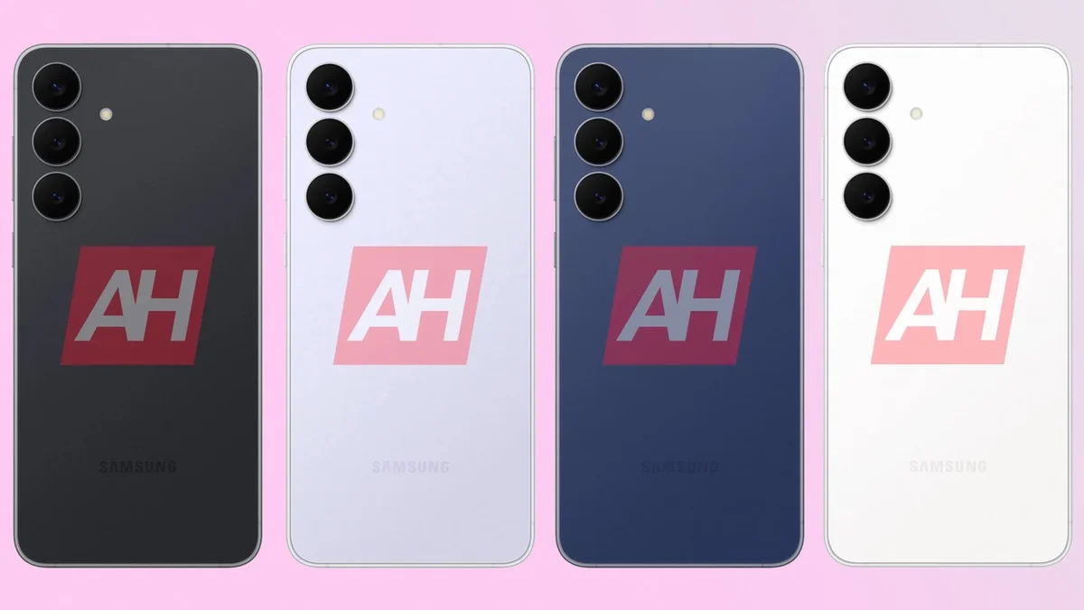 Les couleurs Galaxy S25 Fe sont complètement divulguées 