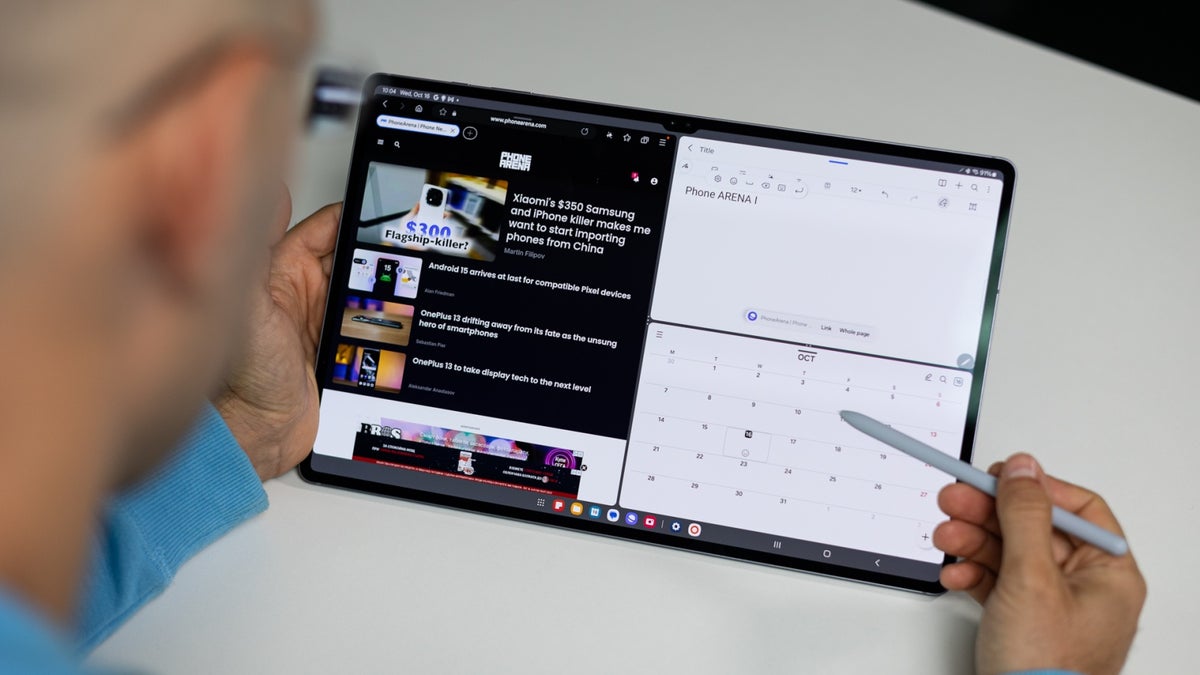Le Tab Galaxy Samsung indéniable S10 Ultra avec un stockage de 1 To est en vente à un rabais de 520 $.