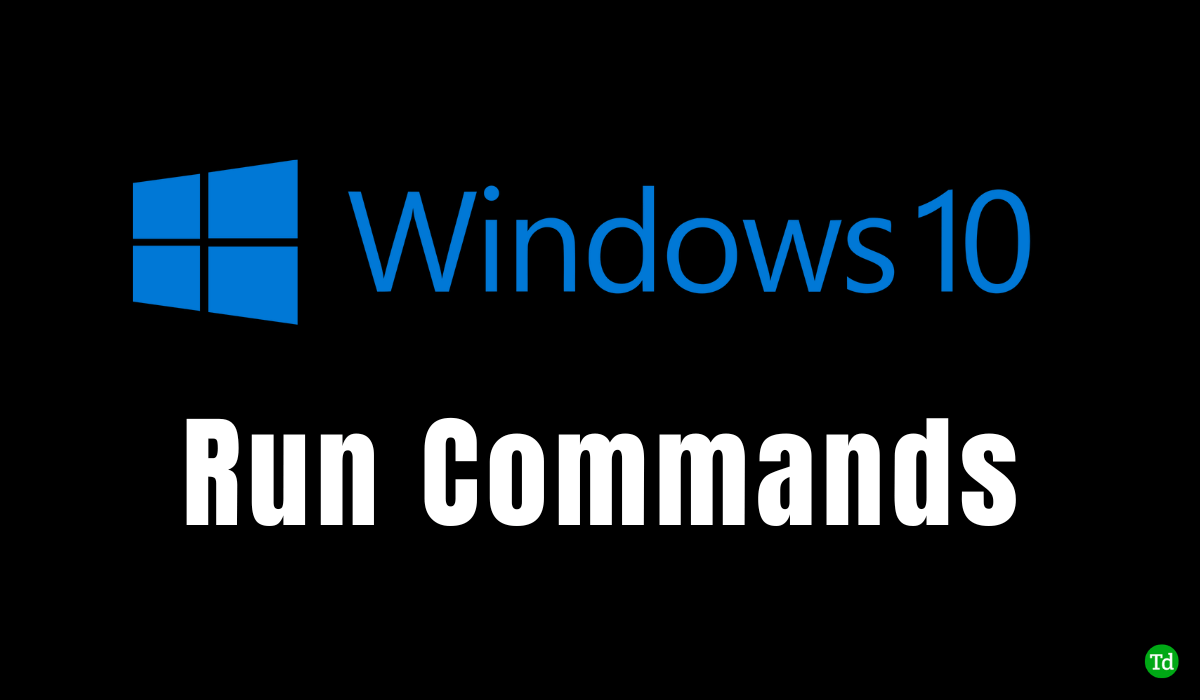 100+ commandes d'exécution de Windows 10 et raccourcis clavier