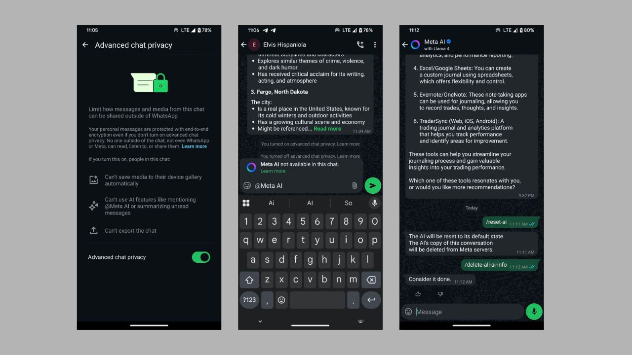Désactiver la méta-ai de vos chats WhatsApp: un guide rapide