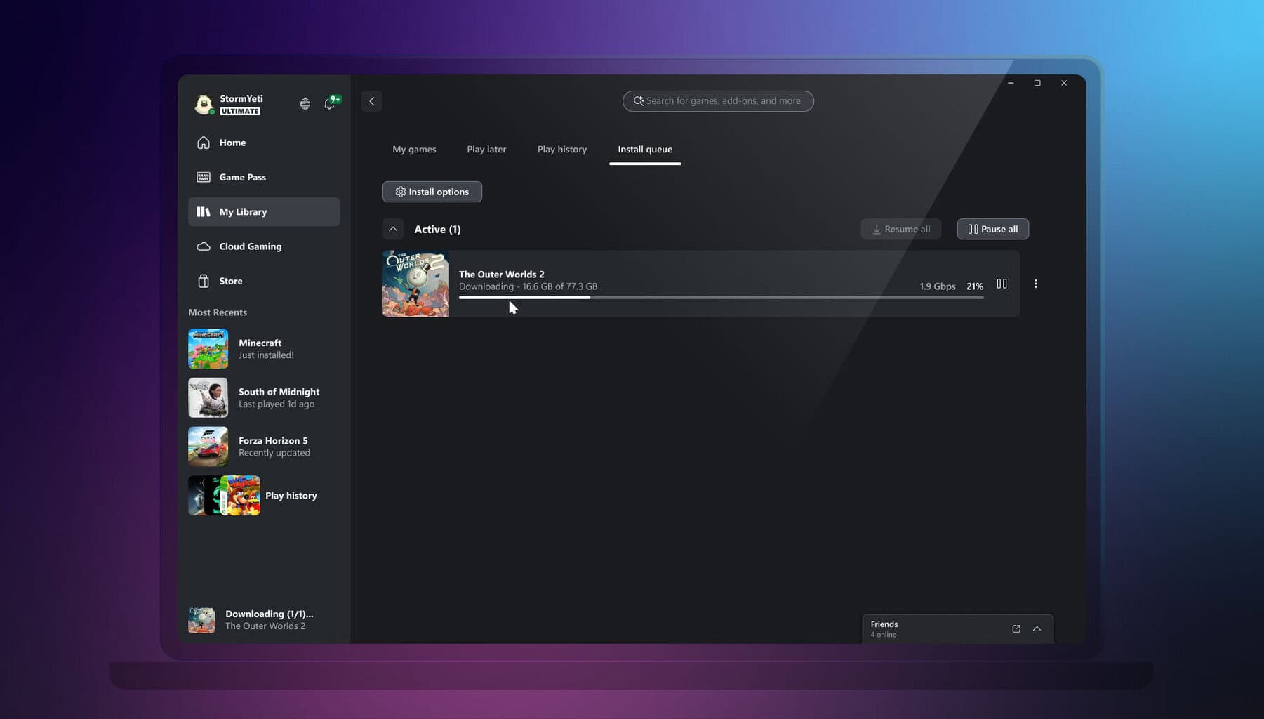 Mise à jour Xbox d'octobre 2025 : téléchargements plus rapides, livraison avancée de shaders et plus encore
