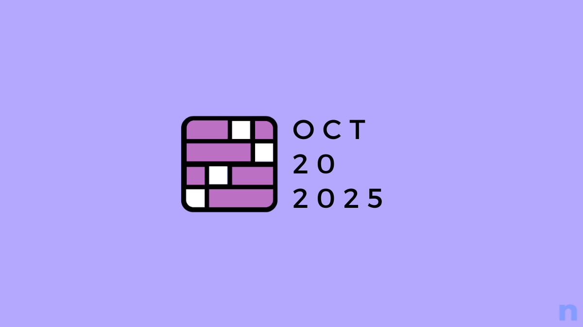 NYT Connections : 20 octobre 2025, conseils et réponses !