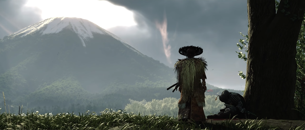 Toshi la prime de la torche dans Ghost of Yotei