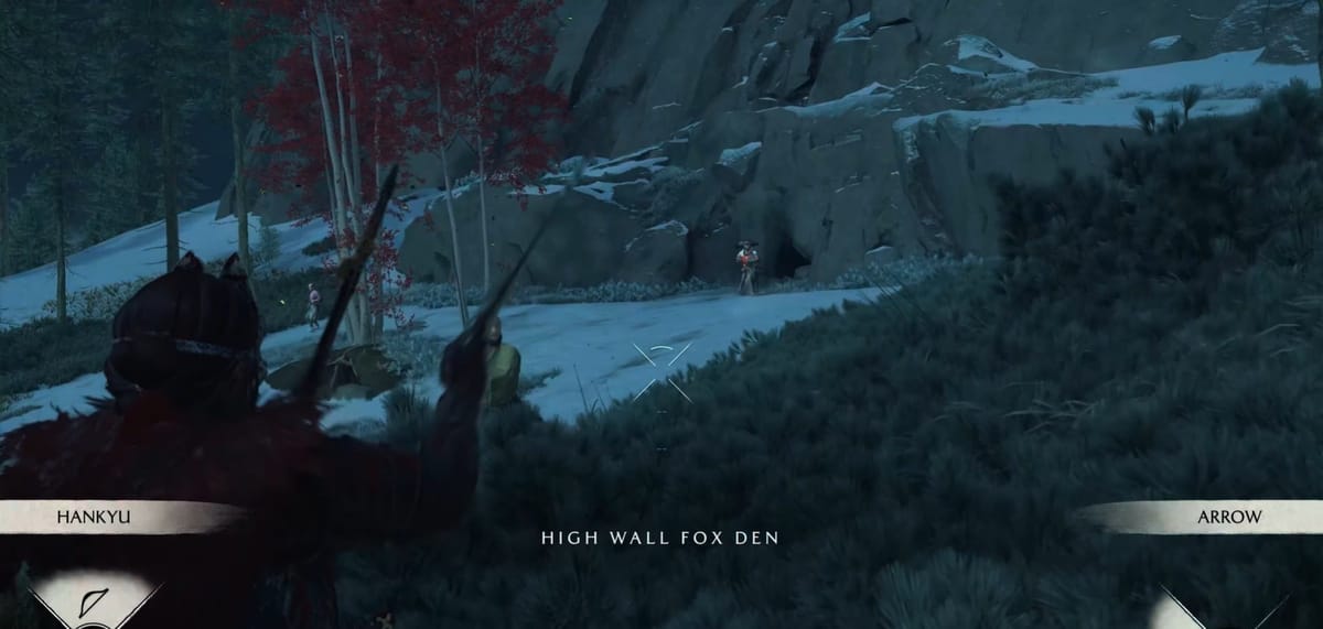 High Wall Fox Den dans Ghost of Yotei : guide étape par étape