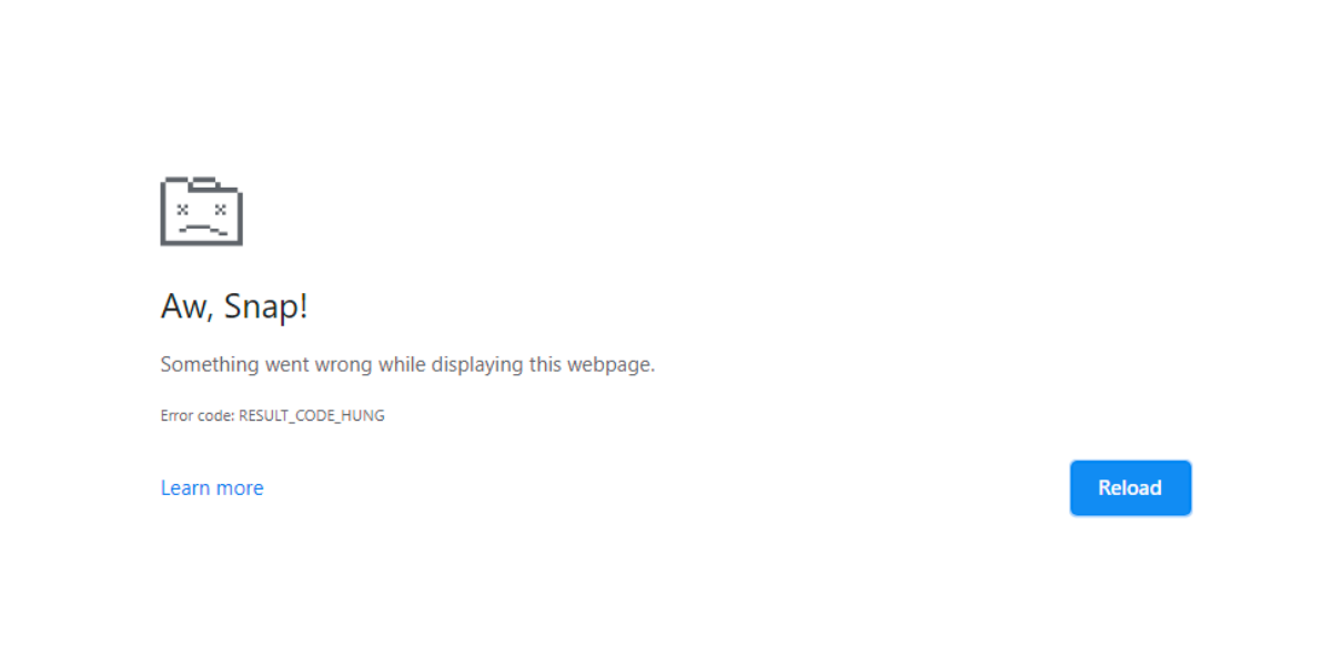 8 façons de corriger l'erreur RESULT_CODE_HUNG dans Chrome