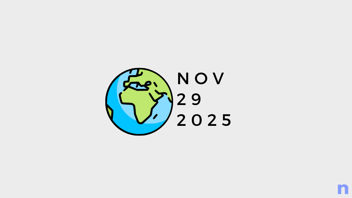 Globle 29 novembre 2025 : Trucs et réponses