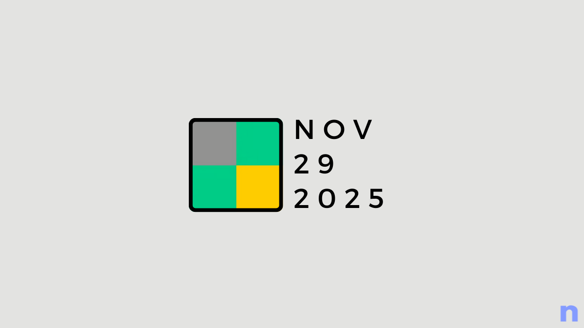 Conseils et réponses Quordle : 29 novembre 2025