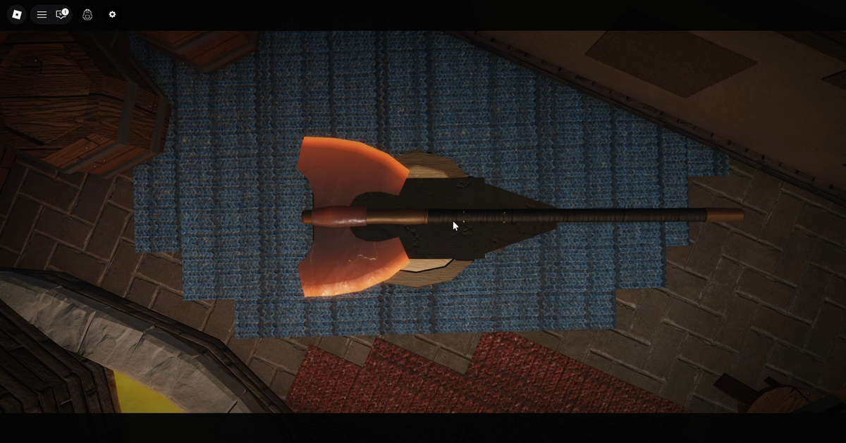 Comment forger une double hache de combat dans la Forge Roblox