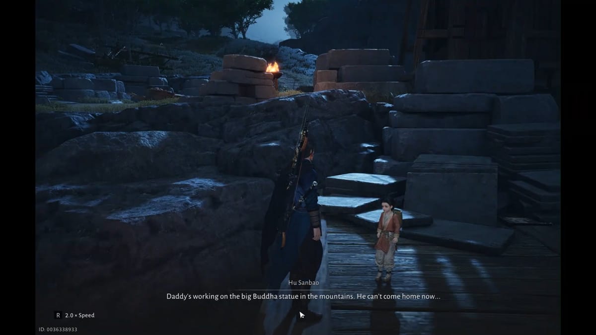 Procédure pas à pas de A Beacon in the Dark Wandering Tale 